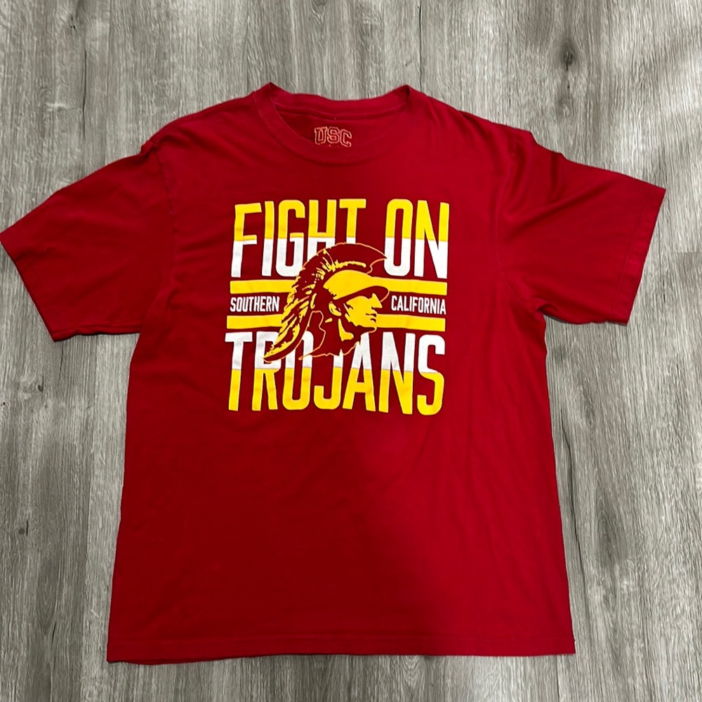 USC fight on tee shirt